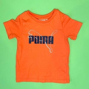 Puma Boys Orange T-Shirt